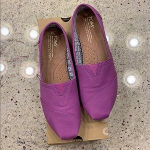 Toms Classic Purple Canvas